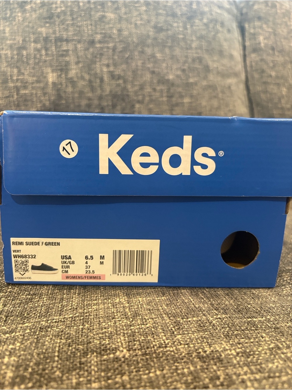 Keds | NIB Women’s Green Suede Remi Shoes Slip on Lace Sneakers in size 6.5 M - Picture 2 of 5